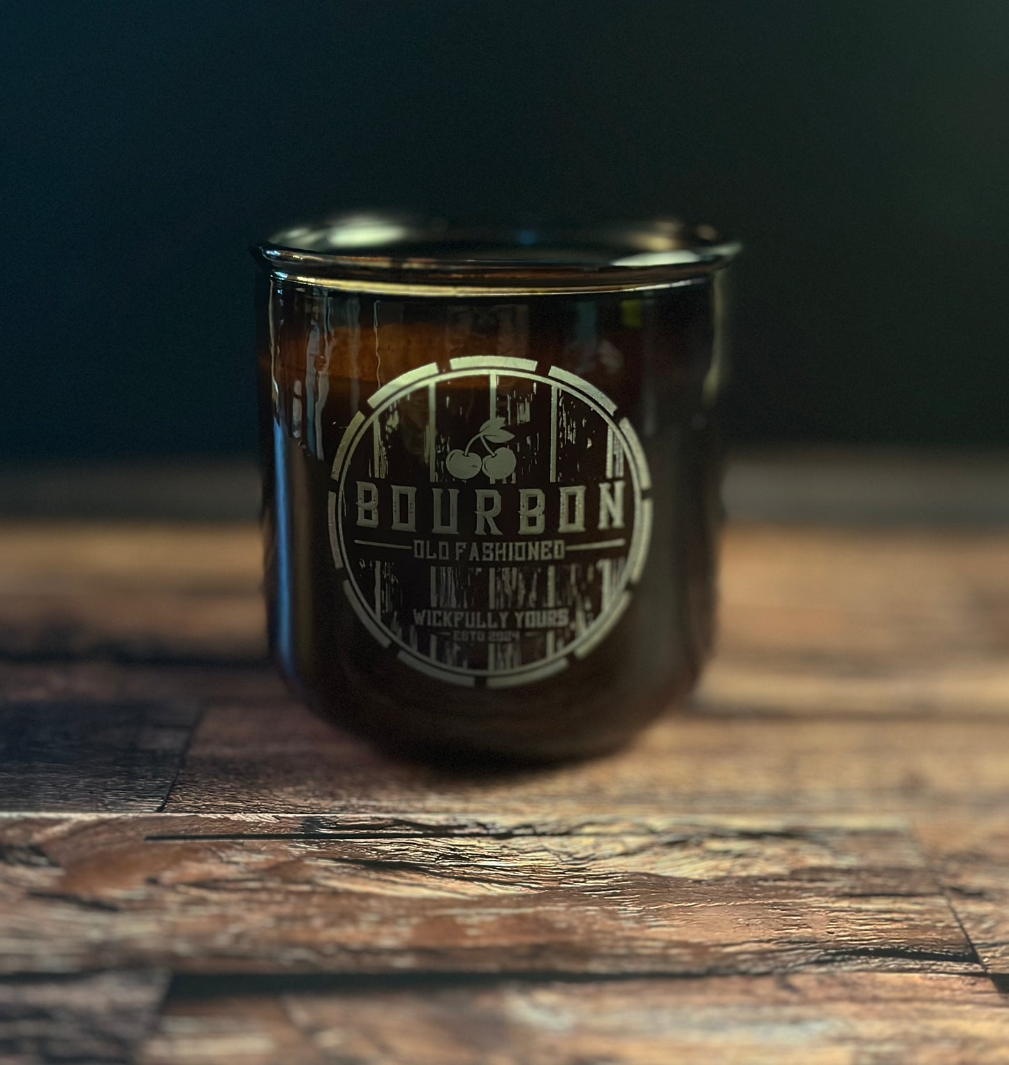 Old Fashioned Scented Candle Front