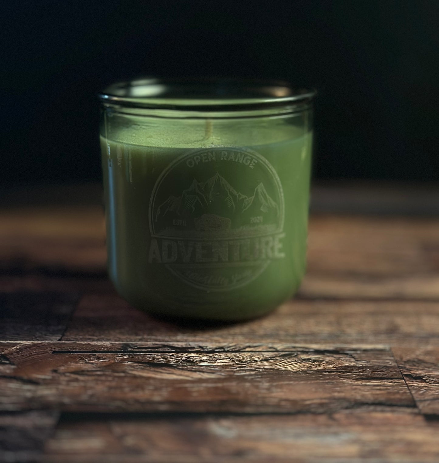 Open Range Scented Candle Front