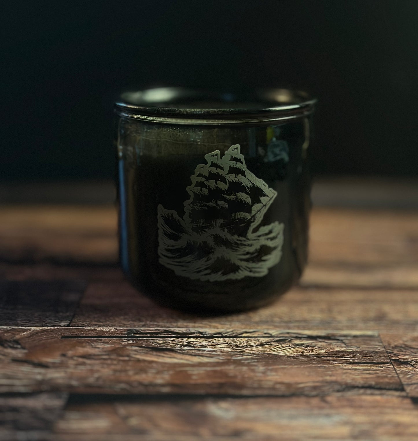Dark Voyage Scented Candle Front