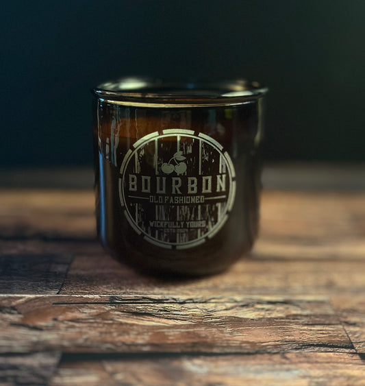 Old Fashioned Scented Candle Front