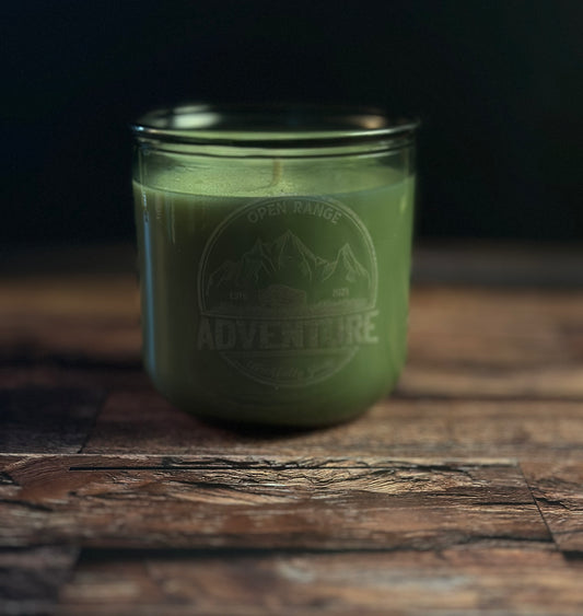 Open Range Scented Candle Front
