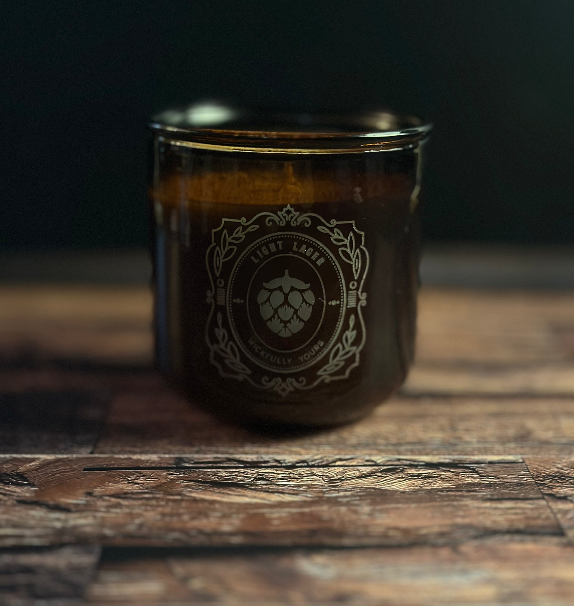 Lager Scented Candle Front