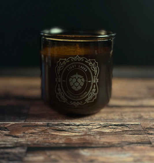 Lager Scented Candle Front