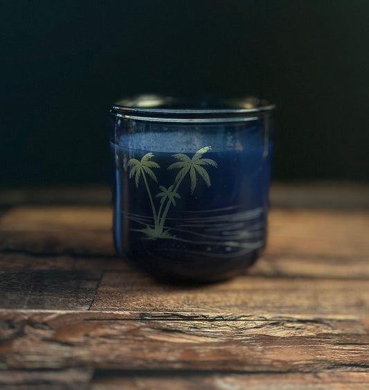 Island Escape Scented Candle Front