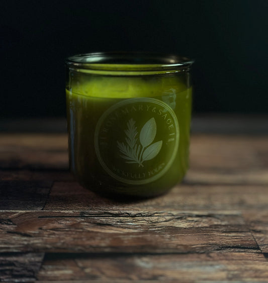Herbalist Scented Candle Front