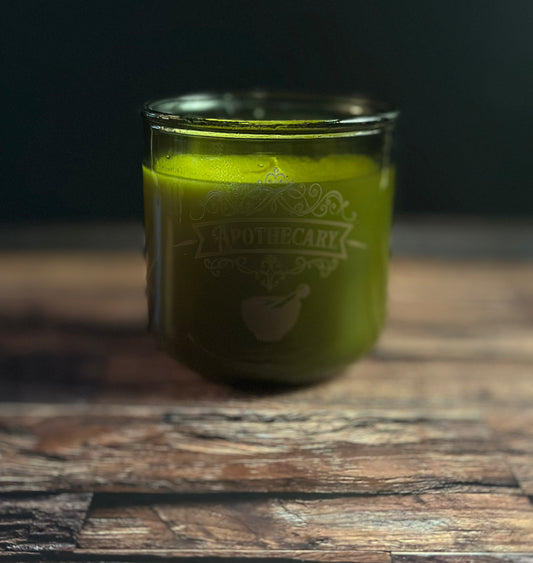 Apothecary Scented Candle Front